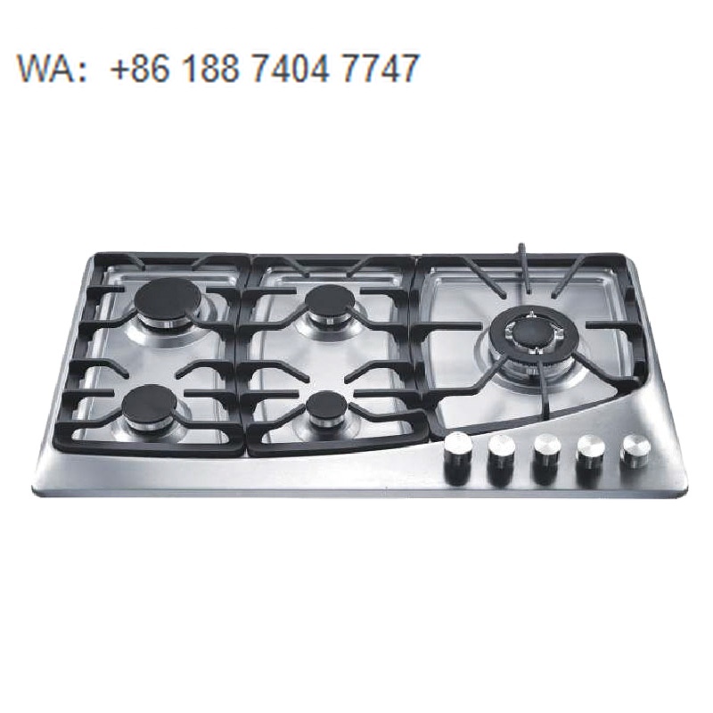 Kitchen Appliances Cooking - เตาในตัวประหยัดพลังงาน 5 หัวเตา สแตนเลสสตีล เครื่องครัวแบบรวมสำหรับการออกแบบห้องครัวบ้านสมัยใหม่