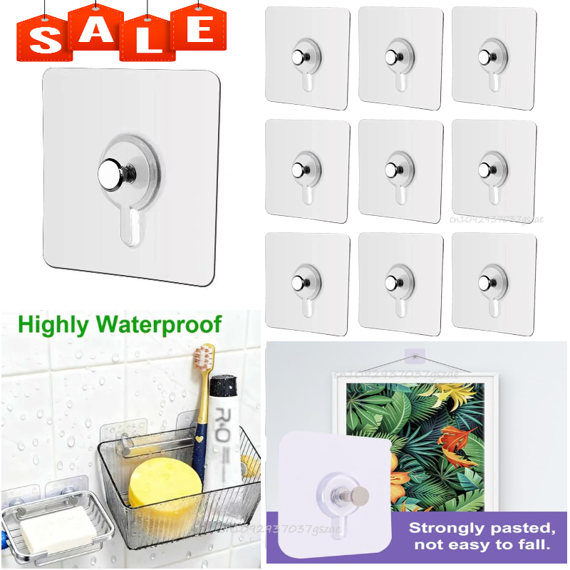 Kitchen Appliances Gift - ตะขอแขวนกรอบรูป ชั้นวางของ ที่ยึดสกรู ที่แขวนประตู แบบติดผนัง อุปกรณ์อเนกประสงค์