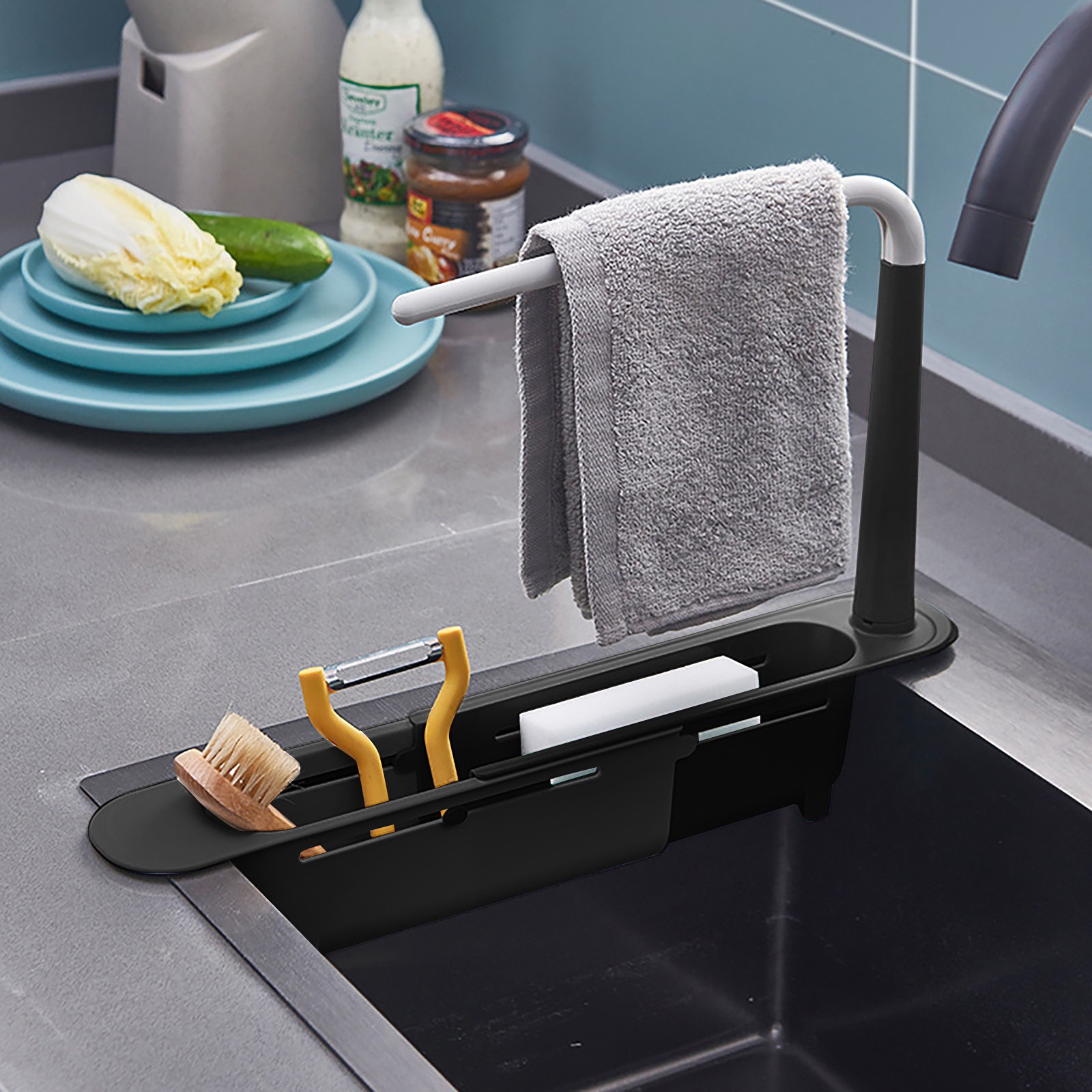 Elescopic ชั้นวางชั้นที่คว่ำชั - Kitchen Appliances Gift บทวิจารณ์และราคา