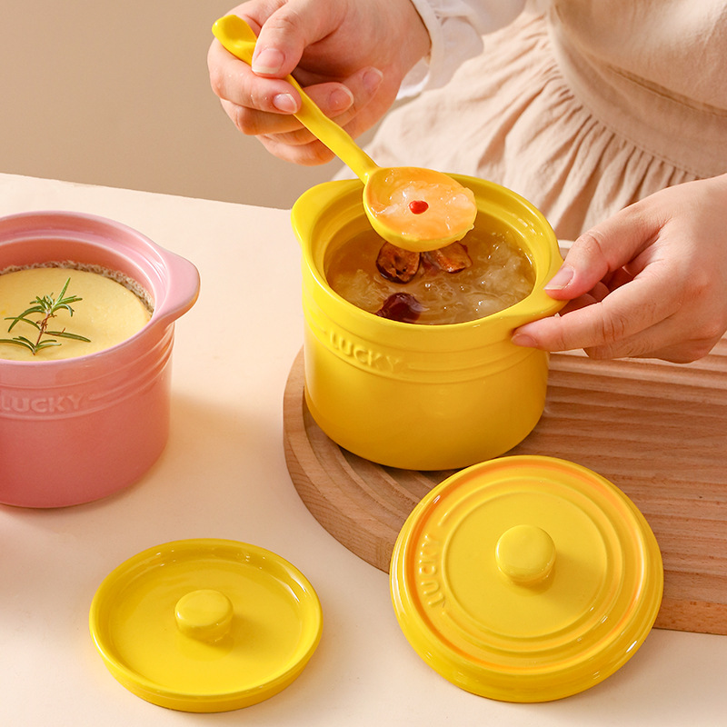 คู่ฝาปิดชามเซรามิค,Bird's Nest - Kitchen Appliances Cooking บทวิจารณ์และราคา