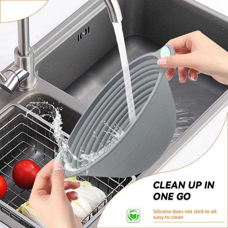 ตะกร้าพับได้ทำจากซิลิโคนสำหรับ - Kitchen Appliances Brand บทวิจารณ์และราคา