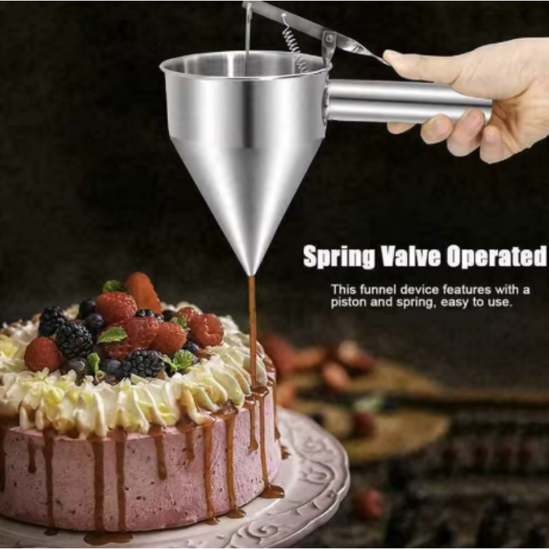 กรวยจ่ายของเหลวสแตนเลสขนาด 600 - Kitchen Appliances Brand บทวิจารณ์และราคา