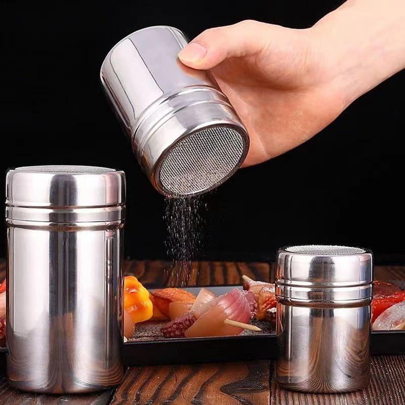 สแตนเลสสตีลผงสปริงเกลอร์ขวดแป้ - Kitchen Appliances Cooking บทวิจารณ์และราคา